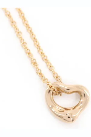 Tiffany & Co. Preloved Return to Tiffany Heart Pendant Women - Gold Necklaces - - One Size