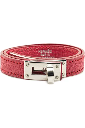 Hermès Preloved Kelly Double Tour Bracelet Leather Women Costume Jewelry - One Size