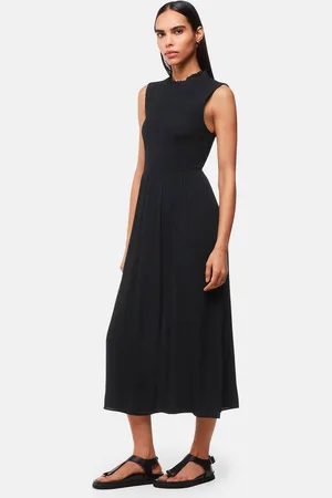 Whistles Womens Heidi Shirred Bodice Dress - - 12