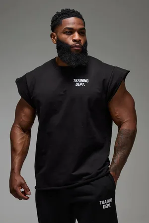Boohoo Man Active Training Dept Cap Sleeve T-shirt - - XS