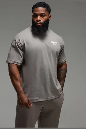 Boohoo Man Active Training Dept Oversized T-shirt - - L