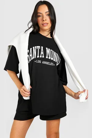 Boohoo Womens Maternity Santa Monica Oversized T-shirt - - 14