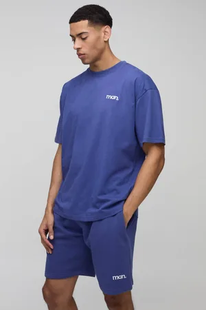 Boohoo Oversized Man Sport T-Shirt & Short Set - - XS