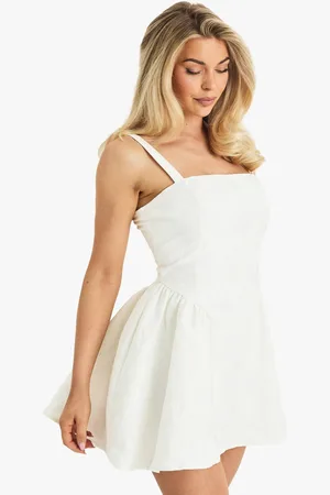 Boohoo Womens Jacquard Skater Mini Dress - - 16