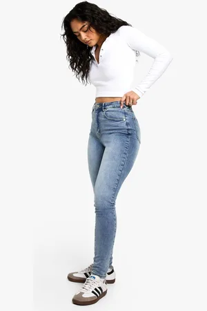 Boohoo Womens The High Waist Skinny Jean - - 14/30L