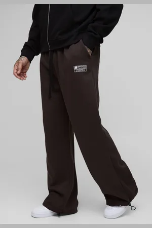 Boohoo Tall Wide Leg Tie Cuff Joggers - - S