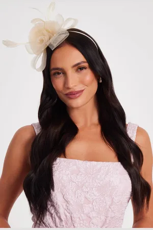 Quiz Womens Off White Flower Headband Fascinator - - One Size