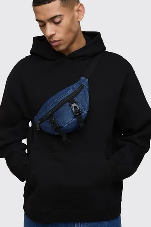 Boohoo Denim Bum Bag - - One Size