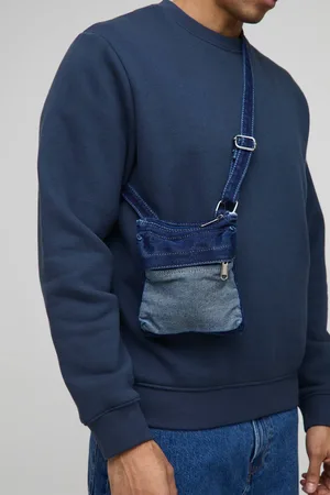 Boohoo Denim Cross Body Bag - - One Size
