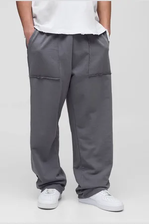 Boohoo Tall Oversized Raw Seam Pocket Detail Joggers - - M