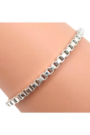 Tiffany & Co. Preloved Chain Bracelet Silver Women - - One Size
