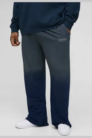Boohoo Plus Spray Wash Print Relaxed Joggers - - 4XL