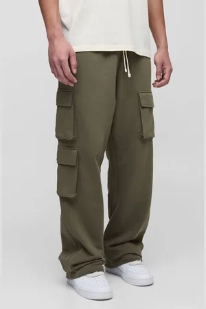 Boohoo Tall Loopback Oversized Cargo Joggers - - M