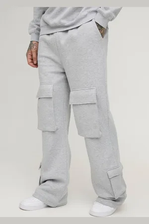Boohoo Tall Heavyweight Relaxed Flare Cargo Joggers - - XL