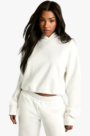 Boohoo Womens Deep Hem Oversized Hoodie - - S