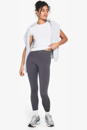 Boohoo Womens Active Sculpt Tummy Control Shapewear Legging - - S/M