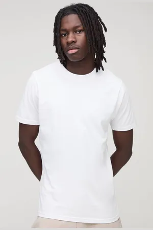 Boohoo Basic Slim Fit Crew Neck T-Shirt - - M