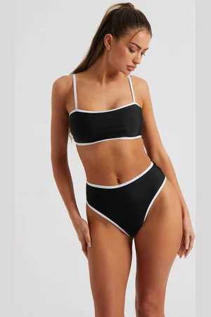 Urban Bliss Womens Contrast Binding Bikini Top - - 12