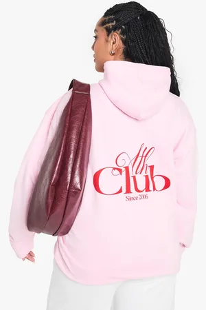 Boohoo Womens PLUS ATH CLUB OVERSIZED HOODIE - - 22