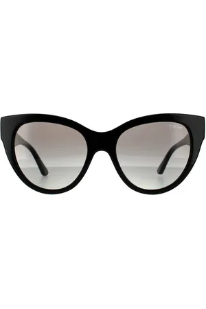 vogue Womens Cat Eye Dark Havana Gradient Sunglasses - One Size