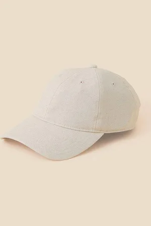 Accessorize Womens Twill Baseball Cap - - One Size