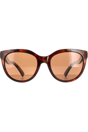 Serengeti Womens Cat Eye Red Moss Tortoise Matte Champagne Gold Polarized Drivers Lia Sunglasses - - One Size