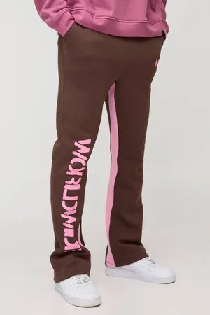 Boohoo Slim Fit Worldwide Gusset Joggers - - S