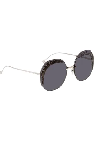 Fendi Womens Silver Sunglasses FF 0358/S KB7 - - One Size