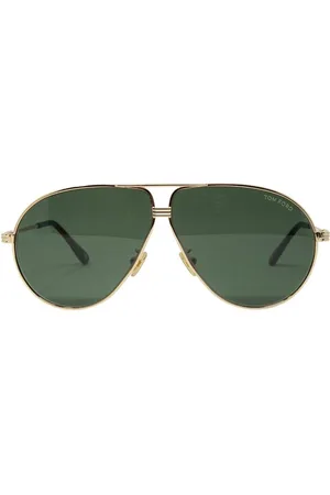 Tom Ford Jet FT0734-H 28N Gold Sunglasses - - One Size