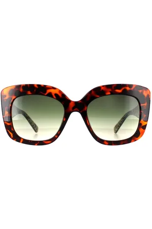 Ted Baker Womens Cat Eye Double Champagne Demi Green Gradient TB1675 Hattie - - One Size
