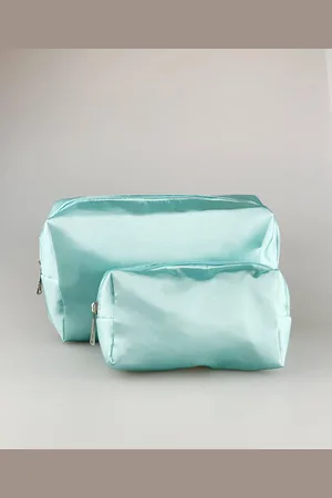 SVNX Womens Max Satin Style Cosmetic Bag - 2 Pack - - One Size