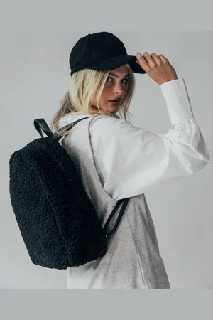 SVNX Womens Mariana Borg Backpack In - One Size