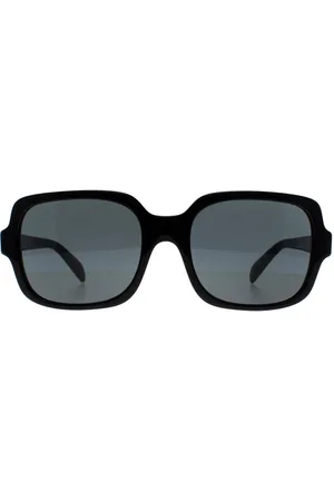 Emporio Armani Womens Square Shiny Dark Grey EA4195 - One Size