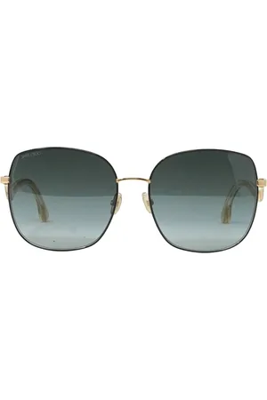 Jimmy Choo Womens Mamie RHL Gold Sunglasses - - One Size