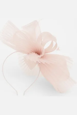 Quiz Womens Pale Pleated Headband Fascinator - One Size