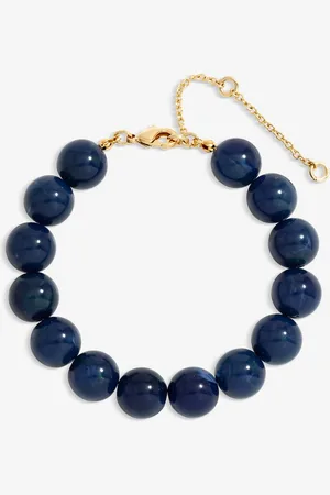 Moodstreet Womens Gold Blue Lapis Orb Magnetic Bracelet - - One Size