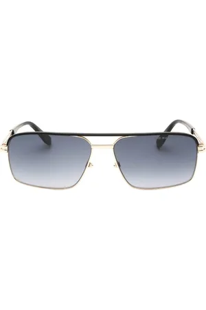 Marc Jacobs Dark Grey SF Lens Black Gold Sunglasses - - One Size