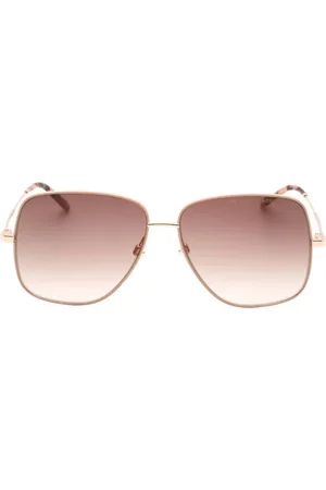 Marc Jacobs Womens Rose Gold Lens Rose Gold Sunglasses - - One Size