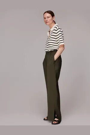 Whistles Womens Nicola Full Length Trouser - - 12