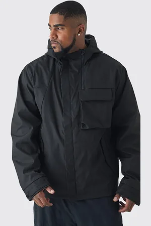 Boohoo Plus Lightweight Hooded Regular Fit Parka Jacket In - XXL