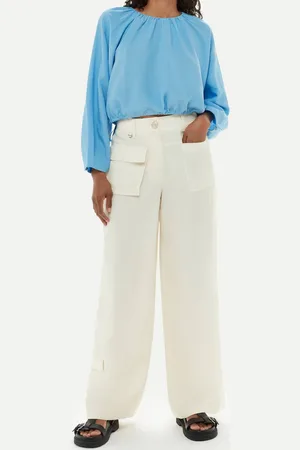 Whistles Womens Flora Pocket Detail Trouser - - 12