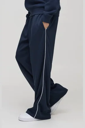 Boohoo Tricot Wide Leg Jogger - - S