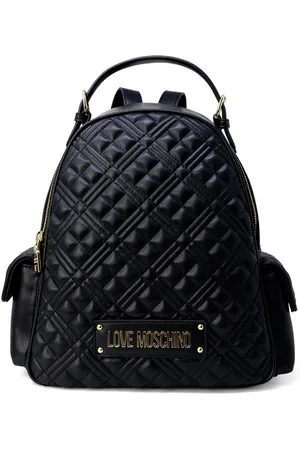 Moschino Womens Polyurethane Zip-Fastening Rucksack - - One Size