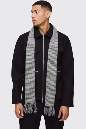Boohoo Dogtooth Scarf - - One Size