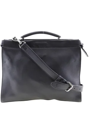 Fendi Preloved Leather Shoulder Bag Unisex - - One Size