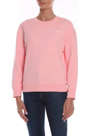 Moschino Womens Crewneck Logo jumper with Embroidered Hearts Applique - - 12