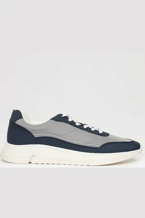 Threadbare Retro Panelled Court Trainers - - 12