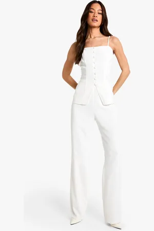 Boohoo Womens Tall Straight Leg Trouser - - 16