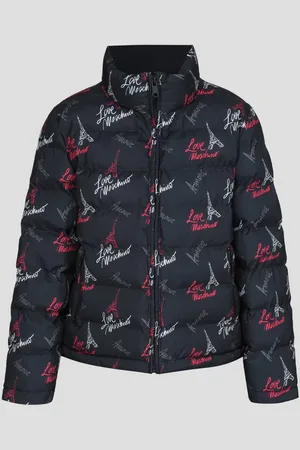 Moschino Womens Polyester Jacket with Zip Closure and Iconic Design - - 16