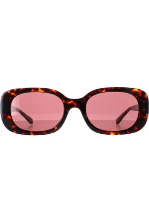 Coach Womens Rectangle Dark Tortoise Dark Violet HC8358U - - One Size
